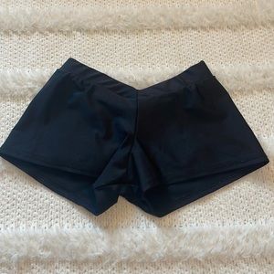 Pizzazz Performance shorts black briefs adult S